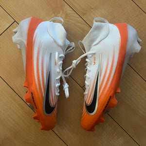 Nike Air Zoom Vapor Pro 1 Orange White Football Cleats HM8850-103 Size 10