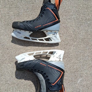 Easton Mako Hockey Skates size 7 with Tuuk Lightspeed Edge holders but without blades(Used)