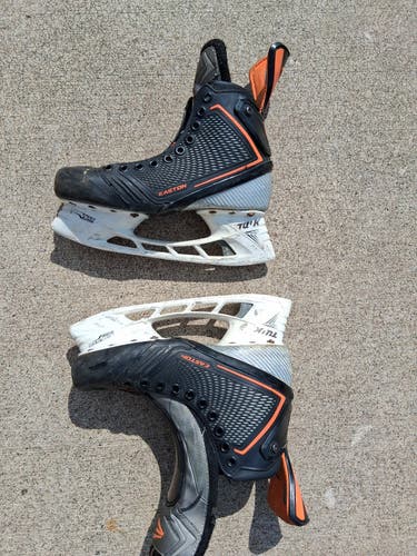 Easton Mako Hockey Skates 7 with Tuuk Lightspeed Edge holders but without blades(Used)