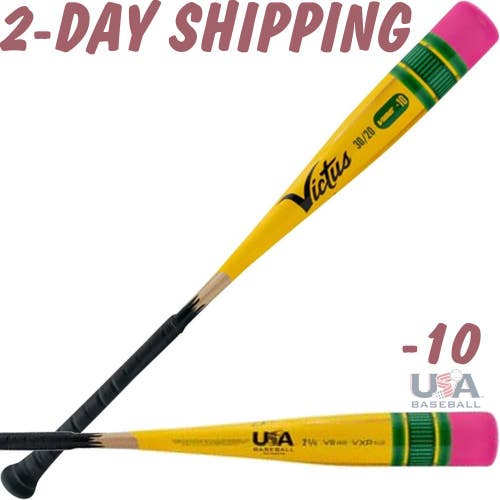 NEW | Victus VIBE  PENCIL 26" / 16 oz USA Youth 2-5/8" Baseball Bat -VSBVIBP10USA | FAST SHIP