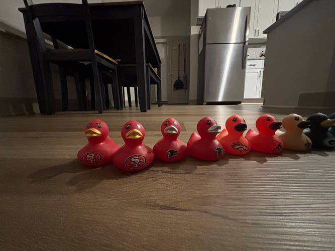 27 discontinued NFL rubber ducks