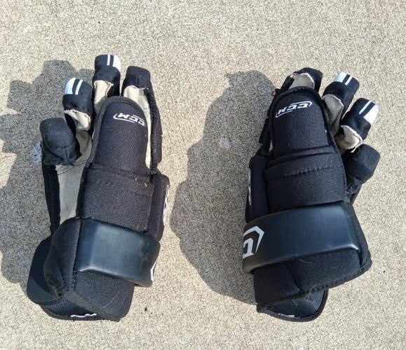 CCM Tacks 4R Black Gloves 15" (Used)
