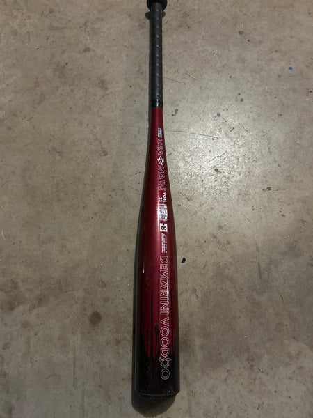 DeMarini Voodoo Alloy USSSA Certified Bat (-8) 23 oz 31" (Used)