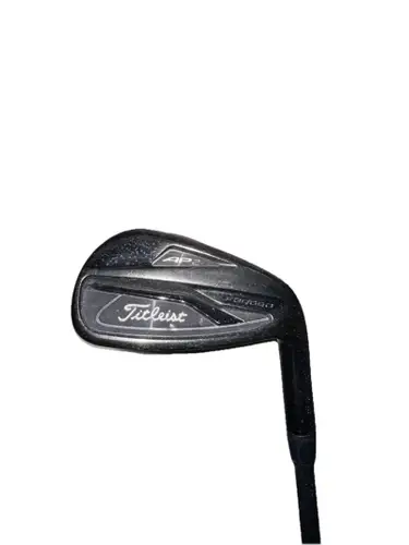 Black Titleist Forged Ap2 718 Pw Pitching Wedge S-300 Steel Stiff Flex RH