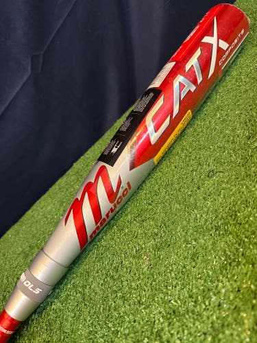 2023 Marucci CAT X Composite USSSA Certified (-5) 30"/25oz Bat (New)