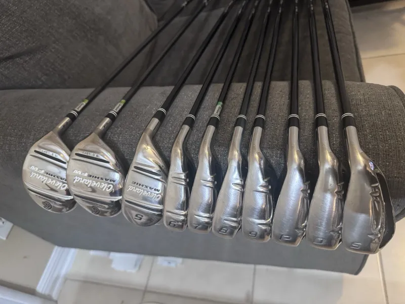 Cleveland Mashie Iron Set 5-Pw-Dw-Sw + 3w + 5w Senior Flex Actionlite 65g RH