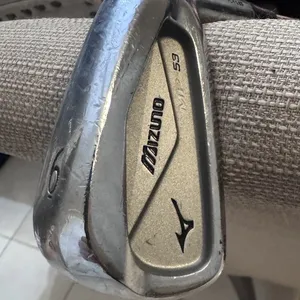 Mizuno Mp 53 6 Iron Stiff Flex Dynamic Gold S300U Steel Shaft Good Condition RH