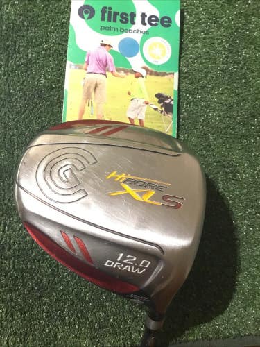 Cleveland Hibore XLS Draw 12* Driver Regular Fujikura 55g Graphite Shaft (45)