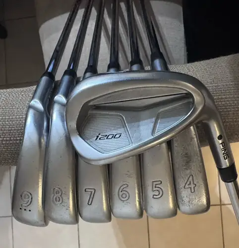 Ping i200 Iron Set 4-PW 7 Clubs MODUS 3 TOUR 105 S-Flex Black Dot RH