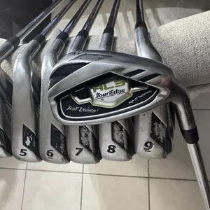 Tour Edge HL3 Iron Set 4-Pw Stiff Flex KBS Tour Steel Shafts RH +1.5