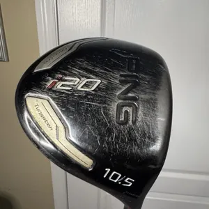 Ping i20 10.5* Tungsten Driver Ping TFC 707D Stiff S Flex Graphite/RH Shaft