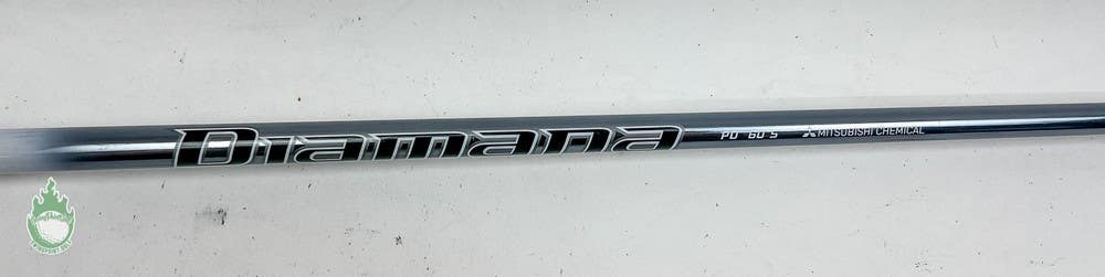 Used Mitsubishi Chemical Diamana PD 60g Stiff Flex Graphite Driver Shaft 44