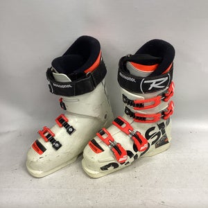 Used Rossignol HERO 90 WORLDCUP Boys DH Ski Boot White 235 MP - J05.5 - W06.5 11851-S000037993