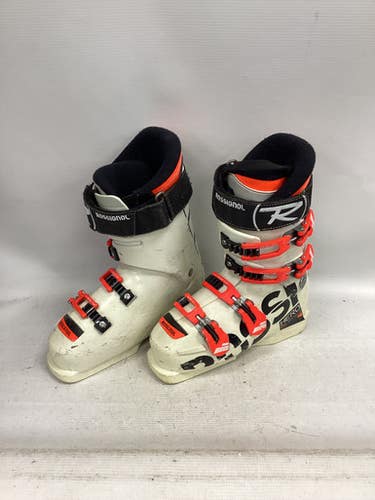 Used Rossignol HERO 90 WORLDCUP Boys DH Ski Boot White 235 MP - J05.5 - W06.5 11851-S000037993