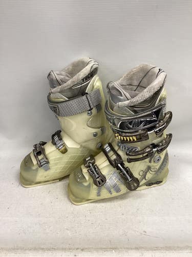 Used Tecnica VENTO 80 Womens DH Ski Boot Silver 235 MP - J05.5 - W06.5 11851-S000038010