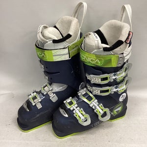 Used Tecnica MACH 1 Womens DH Ski Boot Navy Blue 275 MP - M09.5 - W10.5 11851-S000038005