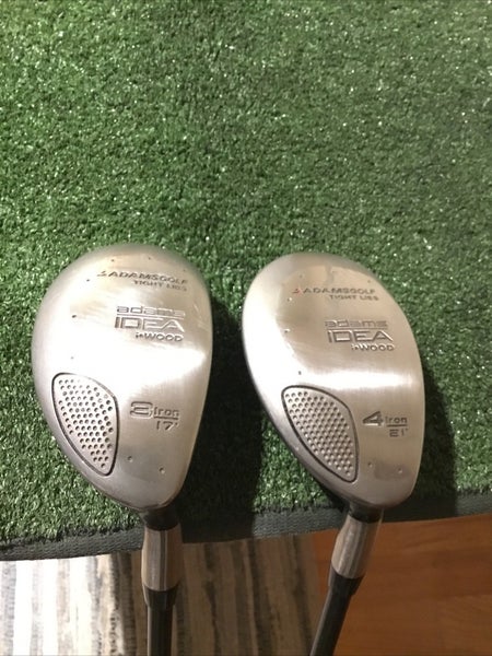 Adams Tight Lies Idea I-Wood Hybrids Set (3H & 4H)Regular Aldila Graphite Shafts