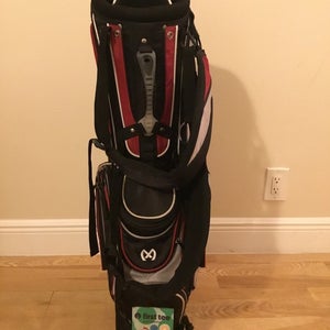 MAXFLI Stand Golf Bag With 9-way Dividers & Rain Cover