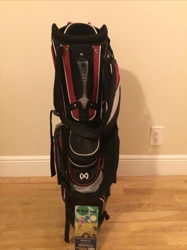 MAXFLI Stand Golf Bag With 9-way Dividers & Rain Cover
