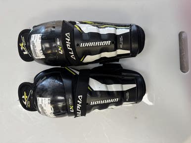 Used Warrior LX PRO Youth Shin Guards Black 9" 11860-S000298082