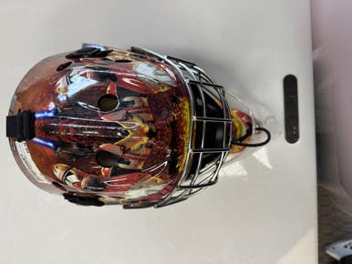 Used Bauer NOT CERTIFIED Senior Goalie Helmet/Mask None One Size 11860-S000298073
