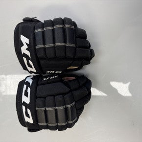 Used CCM 4R II Junior Gloves Black 9" 11860-S000298062