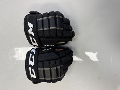 Used CCM 4R II Junior Gloves Black 9" 11860-S000298062