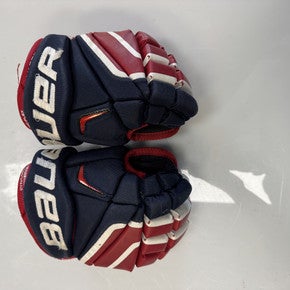 Used Bauer VAPOR X80 Junior Gloves Navy Blue 10" 11860-S000298063