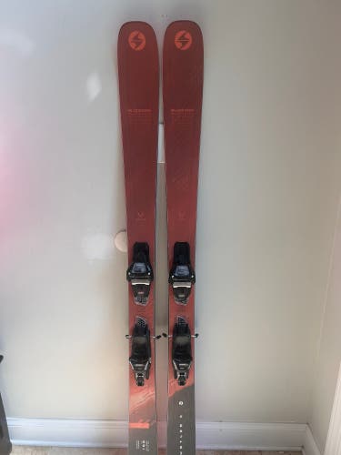 2025 Blizzard  Rustler 9 168 cm Powder Skis With Bindings Max Din 13 (Used)
