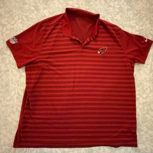 Red XXXXL Men's Nike Dri-Fit Shirt (Used)