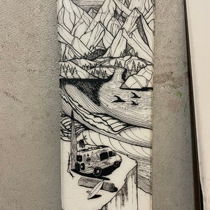 Kid's Atomic Bent 90 133 cm Skis (Used)
