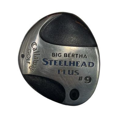 Used Callaway BIG BERTHA STEELHEAD PLUS Mens Fairway Wood RH 9 Wood 11859-S000025599