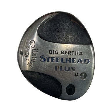 Used Callaway BIG BERTHA STEELHEAD PLUS Mens Fairway Wood RH 9 Wood 11859-S000025599