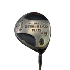 Used Callaway BIG BERTHA STEELHEAD PLUS Mens Fairway Wood RH 5 Wood 11859-S000025598