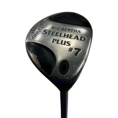 Used Callaway BIG BERTHA STEELHEAD PLUS Mens Fairway Wood RH 7 Wood 11859-S000025597