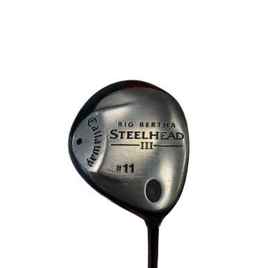 Used Callaway BIG BERTHA STEELHEAD Mens Fairway Wood RH 11 Wood 11859-S000025596