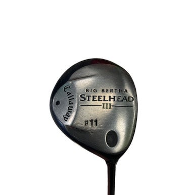 Used Callaway BIG BERTHA STEELHEAD Mens Fairway Wood RH 11 Wood 11859-S000025596
