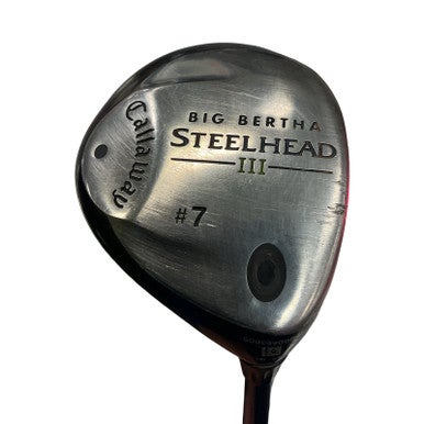 Used Callaway BIG BERTHA STEELHEAD Mens Fairway Wood RH 7 Wood 11859-S000025595