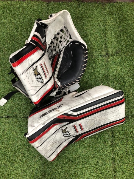 Senior Brian's Optik X3 Goalie Glove & Blocker Regular (Used)