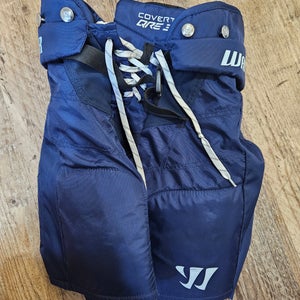 New Junior Medium Warrior Covert QRE 3 Hockey Pants Navy (No Tags)