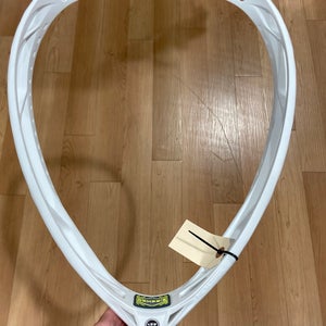 NEW Warrior White Nemesis QS Unstrung Goalie Head