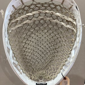 Used STX White Eclipse 2 Strung Goalie Head