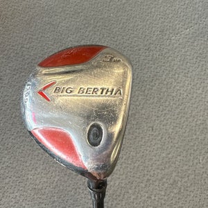 Used Callaway BIG BERTHA Mens Fairway Wood RH 3 Wood 11858-S000080352