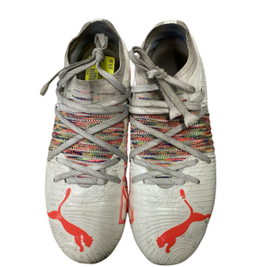 Used Puma Soccer Cleats White Junior 04 11613-S000168222