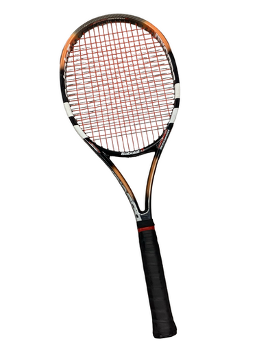 Used Babolat PURE STRIKE TEAM Adult Tennis Racquet Black 4 1/2" 11613-S000168227