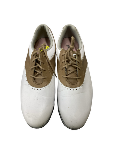 Used Foot Joy Mens Golf Shoes White Senior 8 11613-S000168220