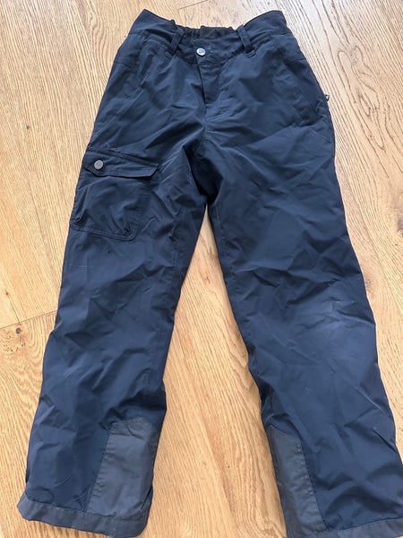 Size 14 Kids Unisex SYNC Ski Pants with side zip