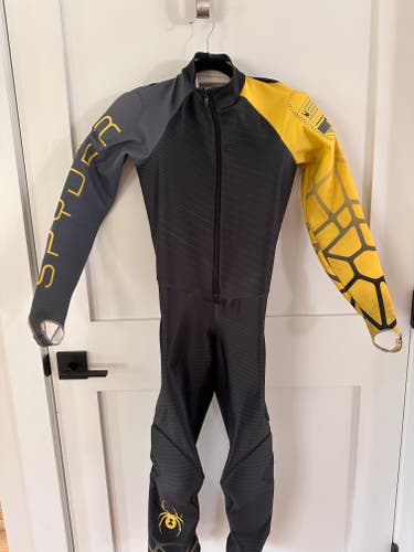 Men's Small Spyder Padded Racing Ski Suit (Used) FIS Legal