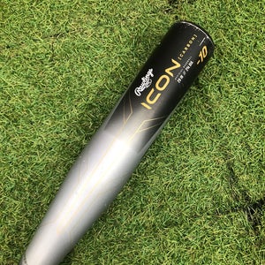 2023 Rawlings Icon Composite Bat USABat Certified (-10) Composite 19 oz 29" (Used)