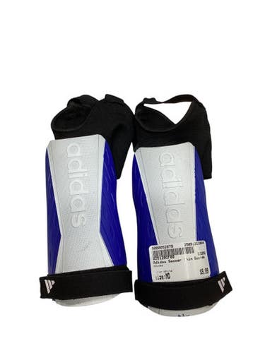 Used Adidas Soccer Shin Guards Junior White MD 11884-S000052879